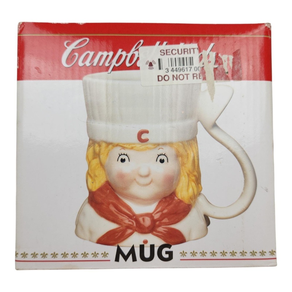 Vintage Campbell Soup Mug Benjamin Medwin Collectible‎ Chef NIB 1998